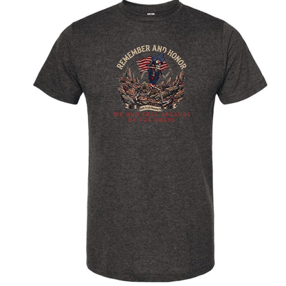 DTLR Women- Run For The Brave Tee-Heather Graphite